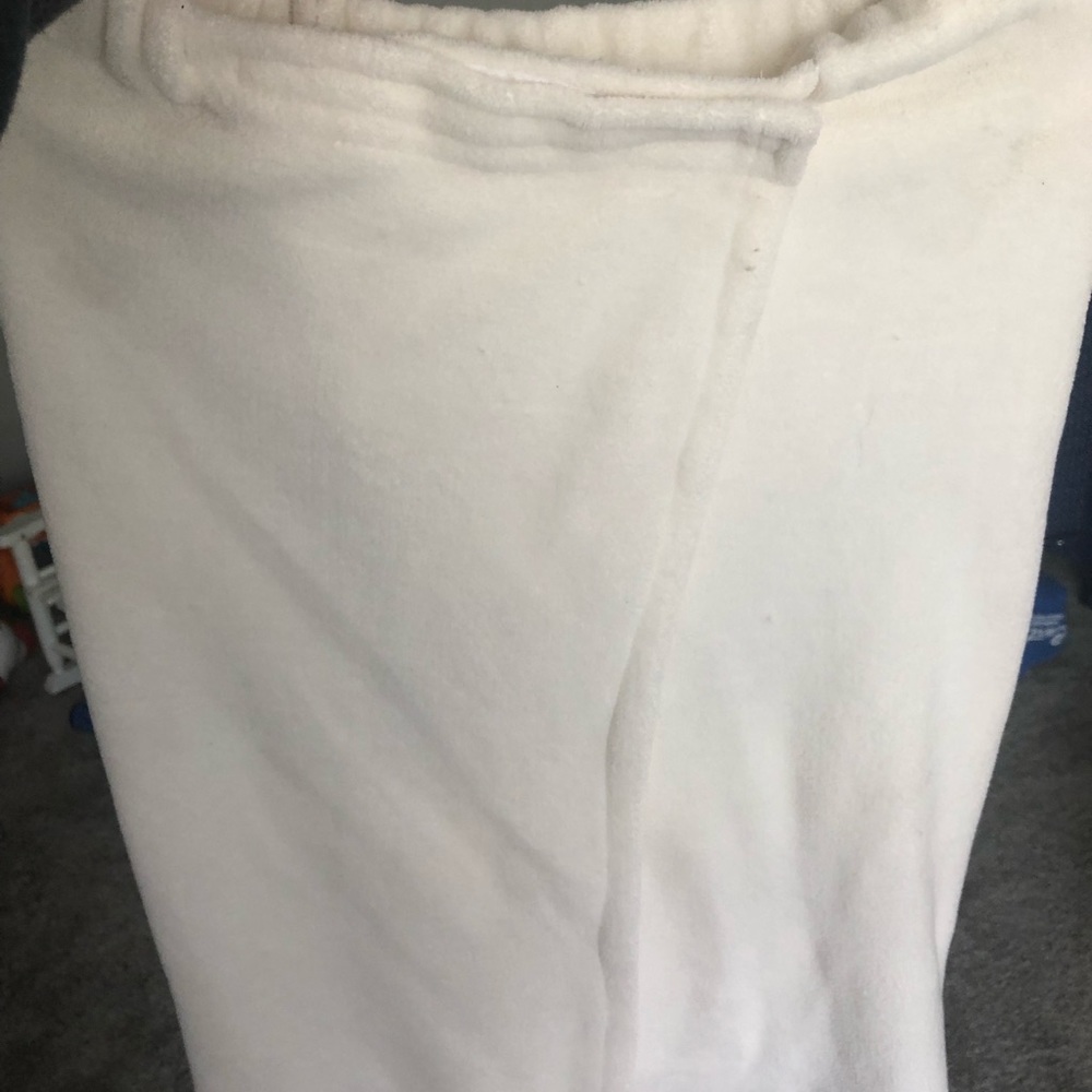 After shower cover up towel with Velcro
